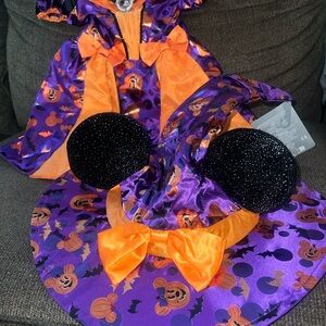 Disney Halloween Minnie Mouse Costume - Purple and Orange
